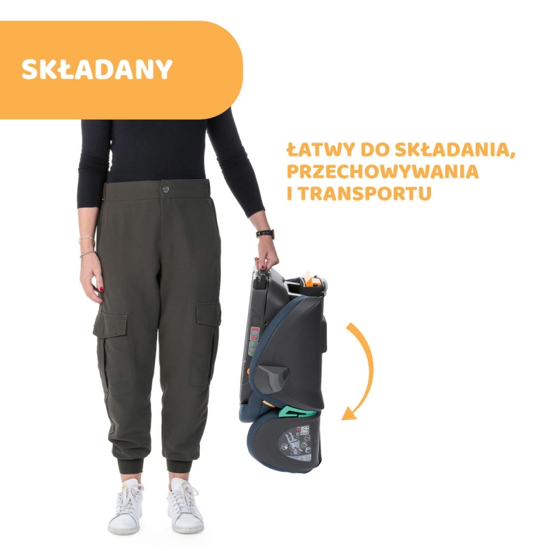 Chicco fotelik samochodowy fold and go i-size