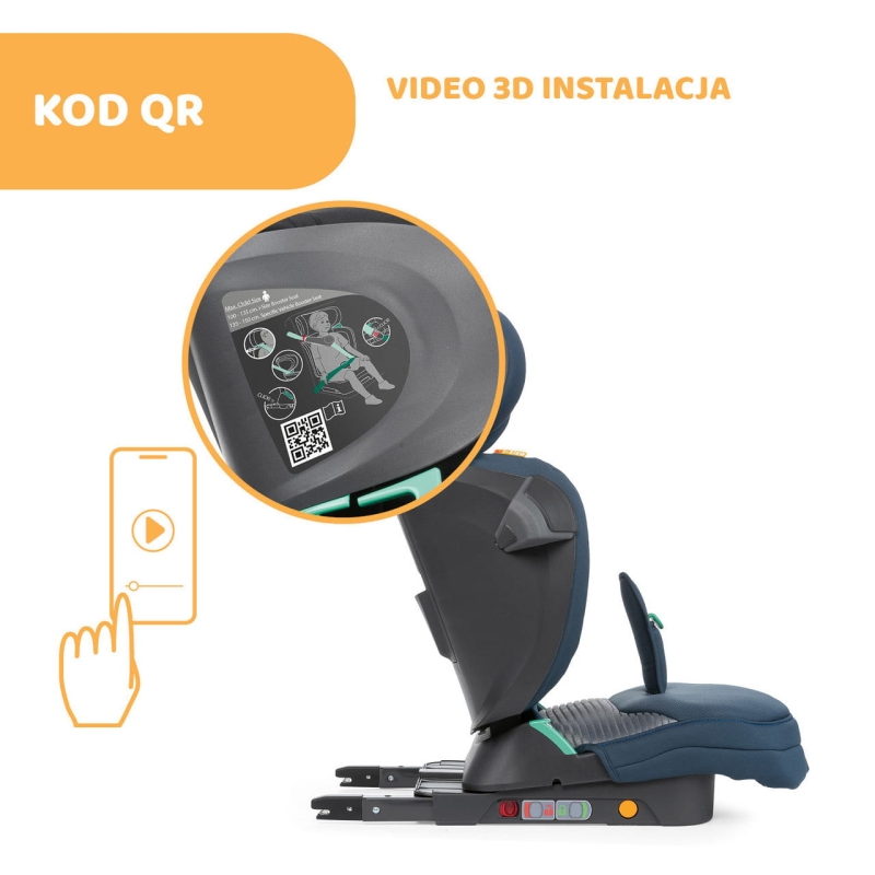 Chicco fotelik samochodowy fold and go i-size