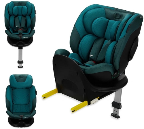 Kinderkraft i-Fix - obrotowy fotelik samochodowy 40-150 cm / 0-12 lat / 0-36 kg | Harbor Blue
