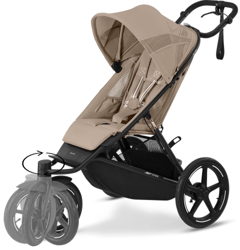 Cybex Avi Spin | BLK Almond Beige