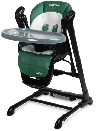 Caretero Indigo - huśtawka elektryczna 2w1 | Black Green