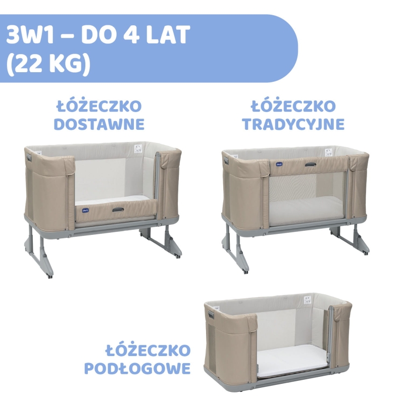 Chicco Next2Me Forever Honey Beige