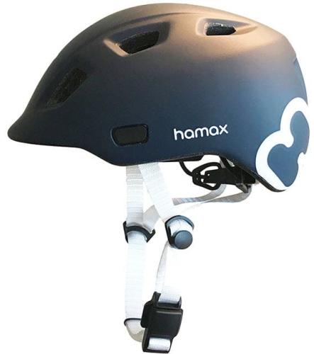 Hamax Thundercap - kask dziecięcy  r. 47-52 | Navy Blue / White