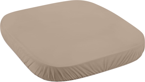 Waldin - bawełniane prześcieradło do łóżeczka W2 7w1 | Mały 73x73 Taupe