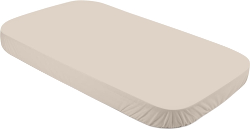 Waldin - bawełniane prześcieradło do łóżeczka W2 7w1 | Duży 73x122 Champagne