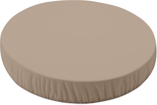 Waldin - bawełniane prześcieradło do łóżeczka owalnego 7w1 | Małe 73x73 Taupe