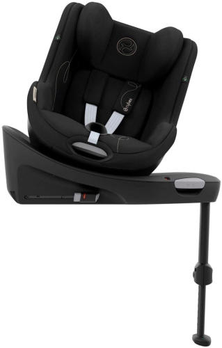 Cybex Sirona G i-Size - obrotowy fotelik samochodowy, zestaw z bazą G | Moon Black