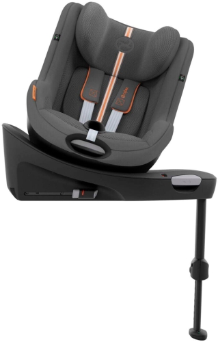 Cybex Sirona G i-Size - obrotowy fotelik samochodowy, zestaw z bazą G | PLUS Lava Grey