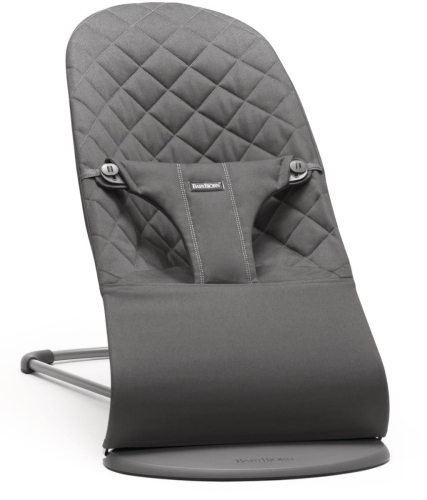 BabyBjorn Bliss - leżaczek dziecięcy | Woven Anthracyt