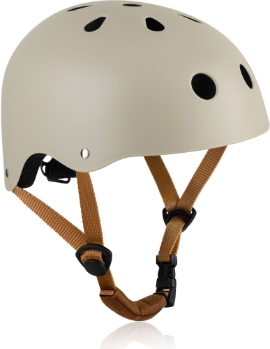 Lionelo Helmet - kask rowerowy | Beige Sand
