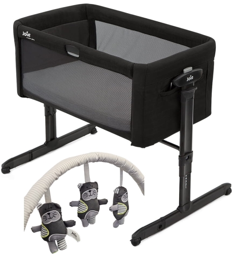 Joie Roomie Glide - łóżeczko dostawne 2w1 | Shale