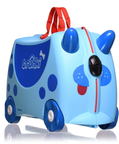 Trunki jeżdżąca walizeczka | Niebieski Pies