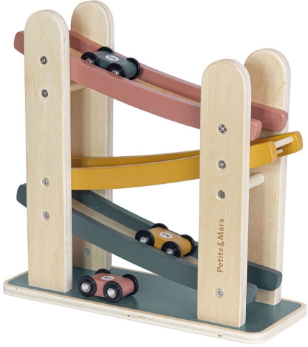 Petite&Mars Milky Way of Mars - drewniana zabawka, tor samochodzikowy