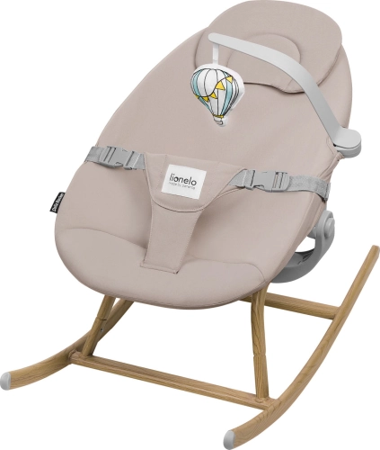 Lionelo Dalia Rocker - leżaczek, bujaczek dla dziecka | Beige Sand
