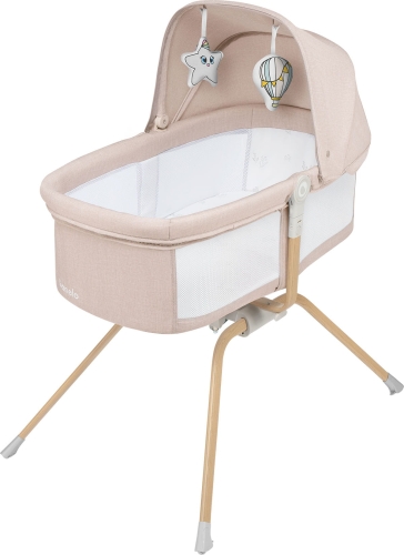 Lionelo Malin Evo - łóżeczko niemowlęce 3w1 | Beige Natural