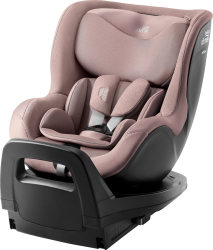 Britax Romer Dualfix 5Z - obrotowy fotelik samochodowy ~0-19 kg, zestaw z bazą isofix | Style Dusty Rose