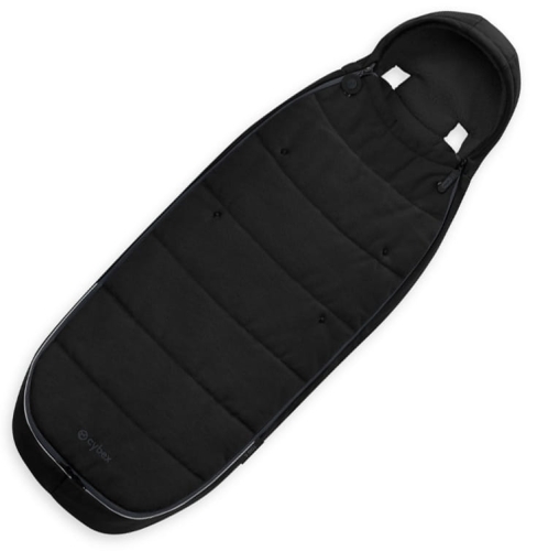 Cybex Footmuff Gold - zimowy śpiworek do wózka spacerowego | Black