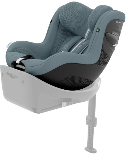 Cybex Sirona G i-Size - obrotowy fotelik samochodowy, siedzisko 360­° ~ 0-18 kg | PLUS Stormy Blue