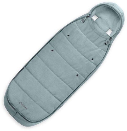 Cybex Footmuff Gold - zimowy śpiworek do wózka spacerowego | Sky Blue