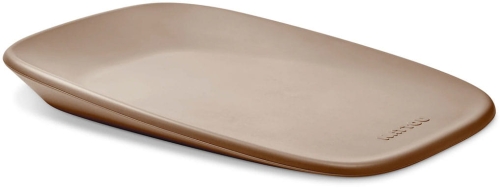 Nattou Softy - miękka mata do przewijania, przewijak 50x70 cm | Taupe