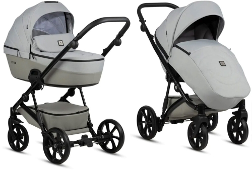 Tutis Viva 5+ - wielofunkcyjny wózek dziecięcy, zestaw 2w1 z opcją 3w1 | 058 Crystal