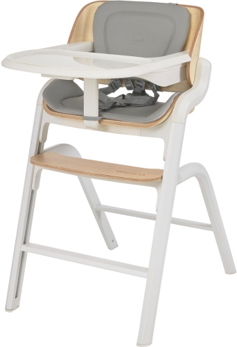 Espiro Pure - krzesełko do karmienia z regulowanym podnóżkiem | 09 White