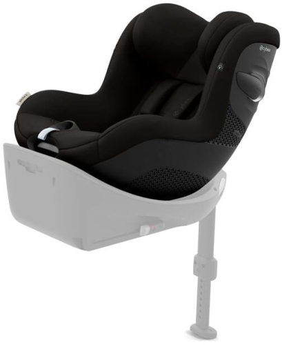 Cybex Sirona G i-Size - obrotowy fotelik samochodowy, siedzisko 360­° ~ 0-18 kg | Magic Black