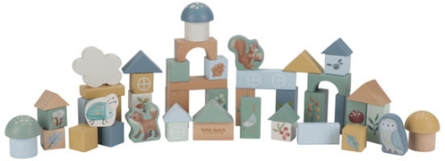 Little Dutch Zestaw klocków Forest Friends FSC [LD7245]