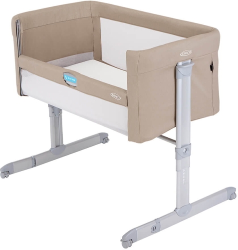 Graco Sweet2Sleep - łóżeczko dostawne, dostawka dla niemowląt | Oatmeal