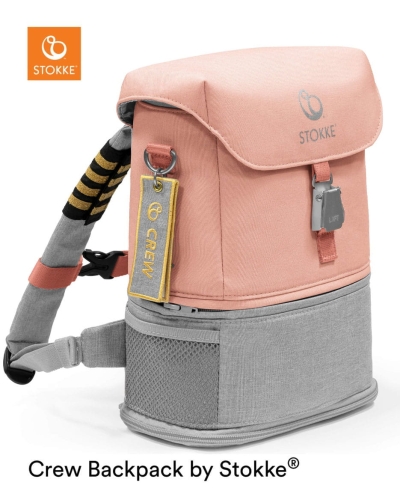 Stokke JetKids BackPack - powiększany plecak | Coral Pink