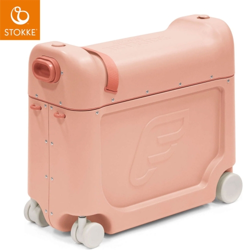 Stokke JetKids BedBox - walizka dziecięca z funkcją łóżka | Coral Pink