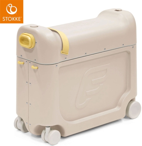 Stokke JetKids BedBox - walizka dziecięca z funkcją łóżka | Moonglow White