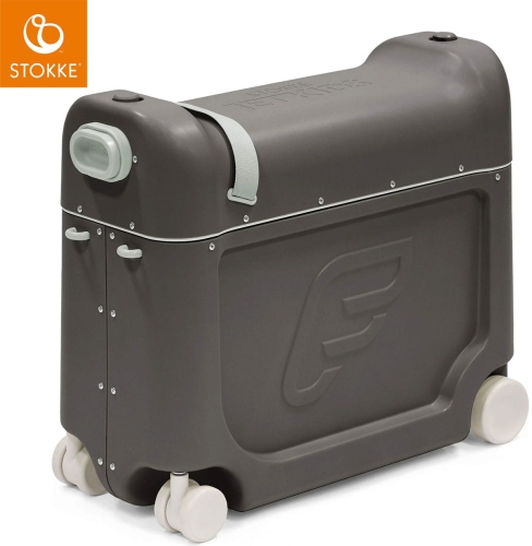 Stokke JetKids BedBox - walizka dziecięca z funkcją łóżka | Midnight Grey