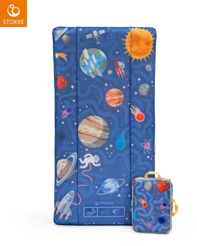 Stokke CloudSleeper - łóżeczko turystyczne, pompowany materac dla dzieci | Space Maze