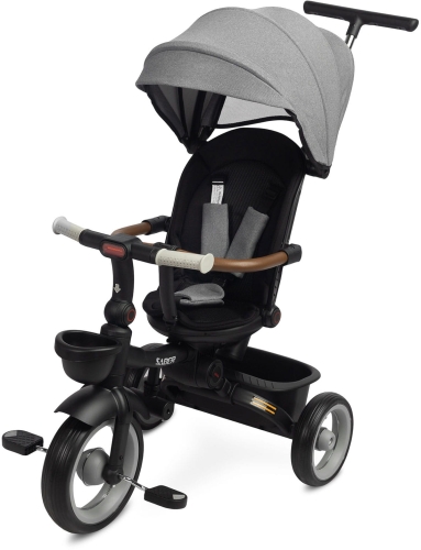 Toyz By Caretero Saber - rowerek trójkołowy 3w1 | Grey