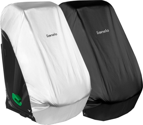 Lionelo ThermalCover - uniwersalny pokrowiec termiczny na fotelik samochodowy | Silver