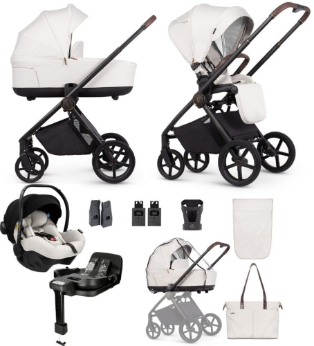 Venicci Claro 4w1 z bazą ISOFIX | Vanilla