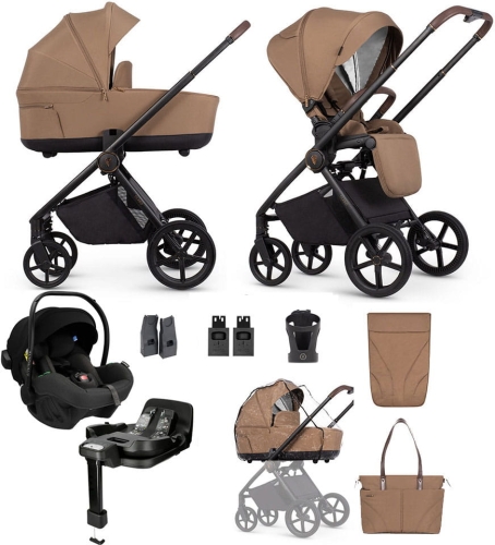 Venicci Claro 4w1 z bazą ISOFIX | Caramel