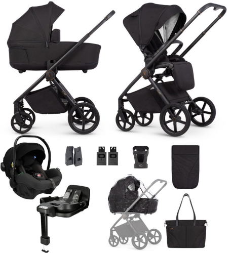 Venicci Claro 4w1 z bazą ISOFIX | Noir