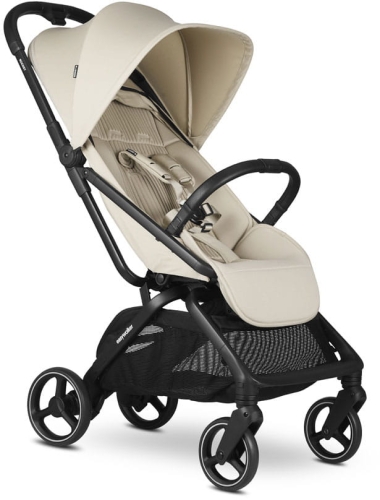 Easywalker Rockey M - lekki wózek spacerowy do 22 kg | Bright Taupe