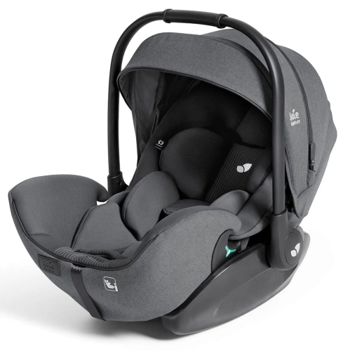 Joie i-Level Pro - rozkładany fotelik samochodowy i-size 40-85cm / 0-13kg | Ebony