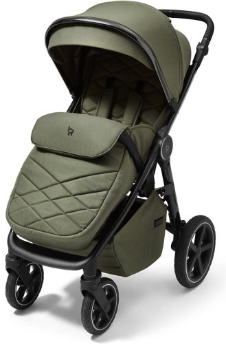 Future Design  Xplode Chrome - stylowy wózek spacerowy | Misty Olive