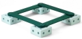 Ocean Mint / Forest Green