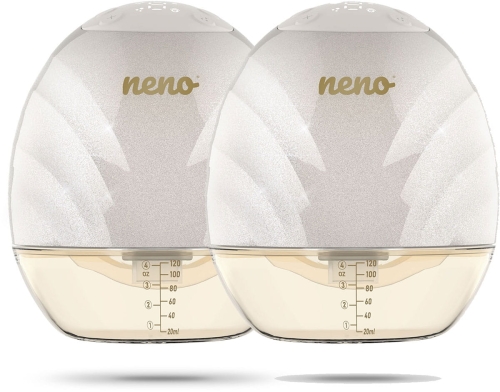 Neno Perla Twin - dwa bezprzewodowe laktatory muszlowe 