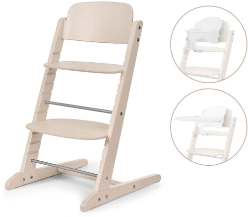 Cybex Iris 3w1- drewniane krzesełko do karmienia, zestaw 3w1 | All Natural