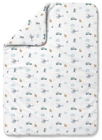 Waldin - kołdra bambusowa | L Policja Biała 135x100 cm