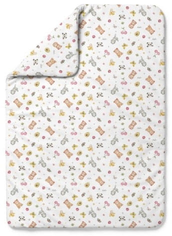 Waldin - kołdra bambusowa | L CandyCute Biała 135x100 cm