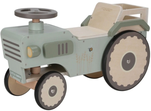 Little Dutch - drewniany traktor, jeździk, pchacz | Little Farm