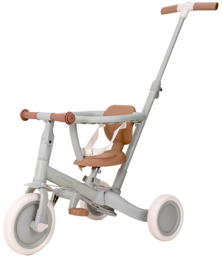 Little Dutch - rowerek trójkołowy 4w1 | Green Leaf