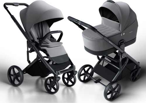 Avionaut Sirius - wielofunkcyjny wózek dziecięcy, zestaw 2w1 | Grey